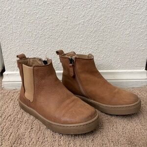 Freshly Picked Tan Leather Ankle Bootie